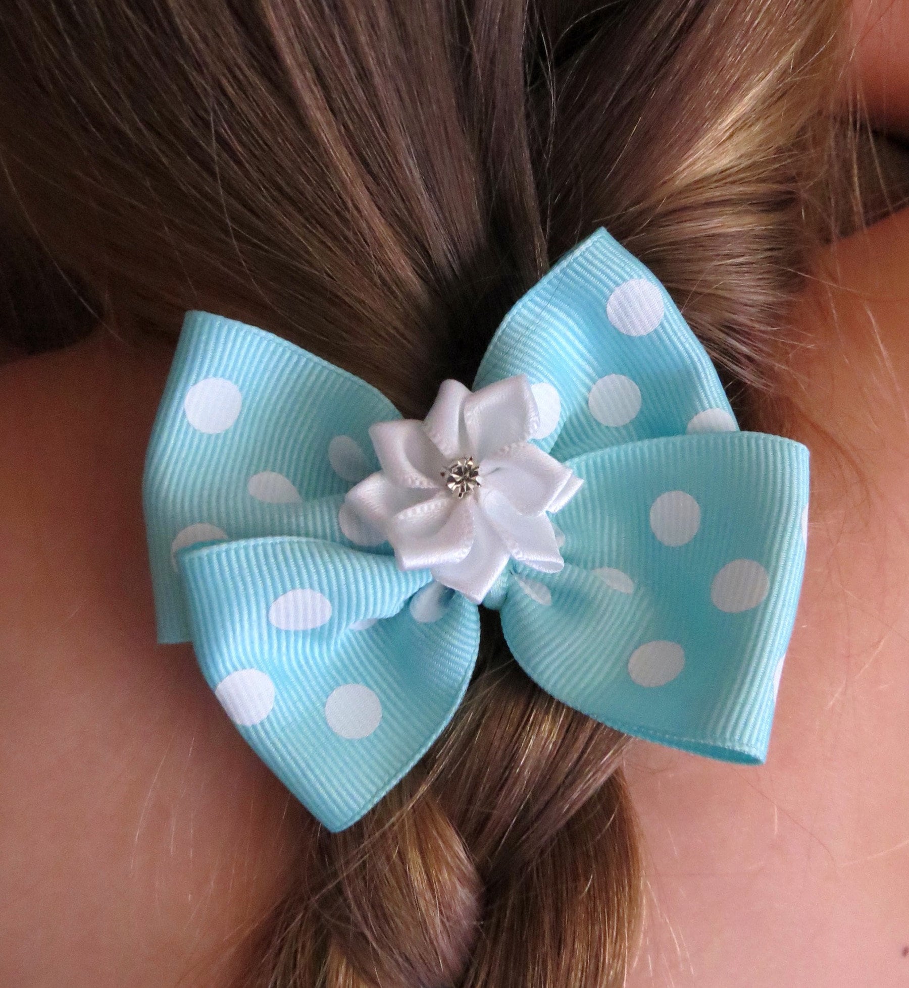 NEW Hair Bows Hair Clips Ribbon Hair Bows Girl's Hair Etsy