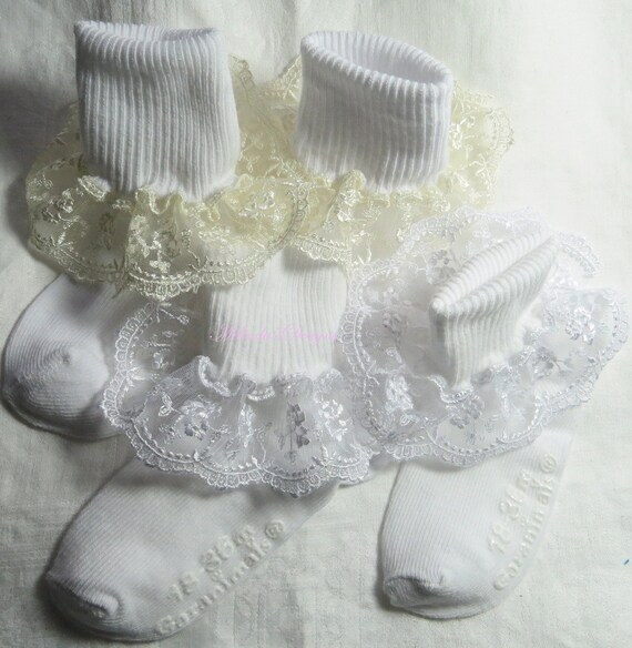 Newborn lace socks discount