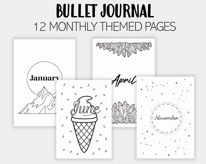 ScatteredPrintables - Etsy UK