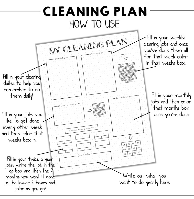 bullet-journal-cleaning-printable-pages-cleaning-tracker-etsy-singapore