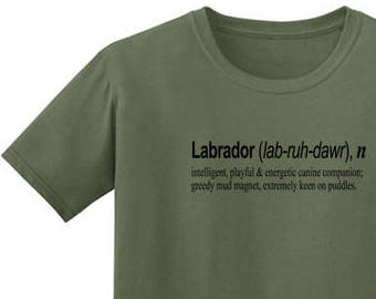 Labrador retriever funny dog breed tshirt, in a range of colours, soft cotton ethical tee, **use Code: MULTIBUY for 5% off 2 or more shirts!