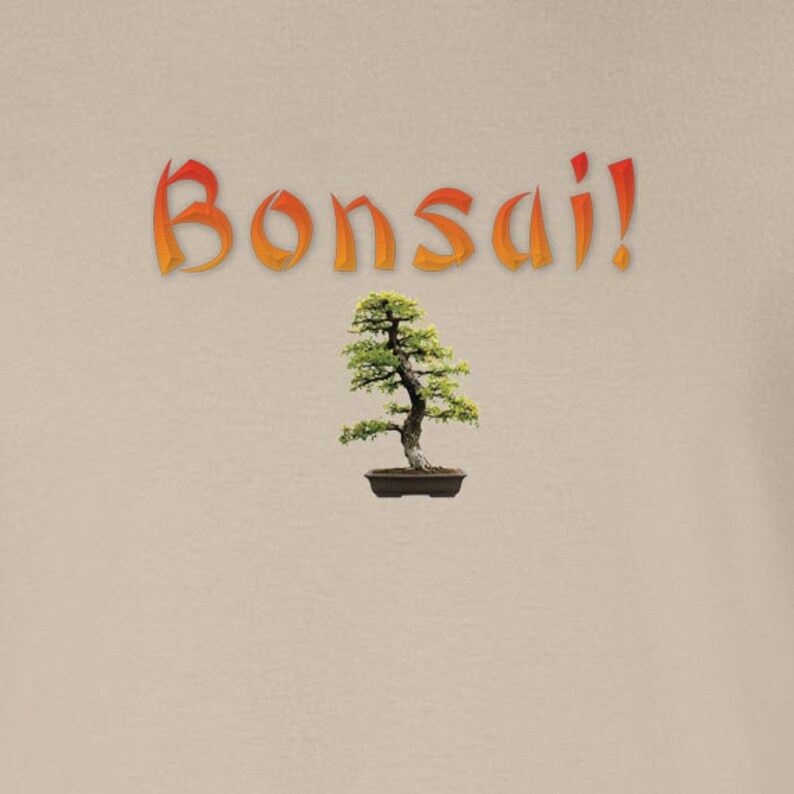 Funny Japanese Bonsai Tree Geek T Shirt in a Range of Colours Etsy