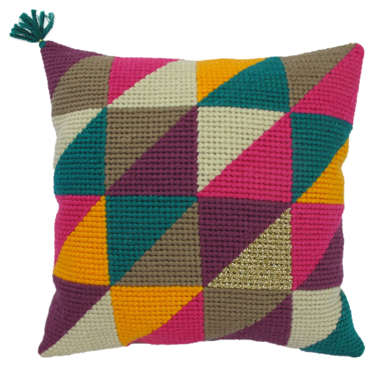 Coussin en Canevas Geometric 1