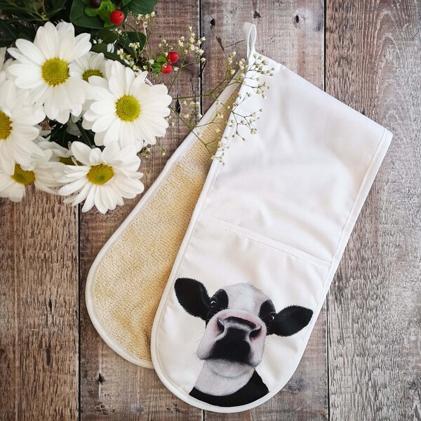 Double Oven Gloves - Silly Moo