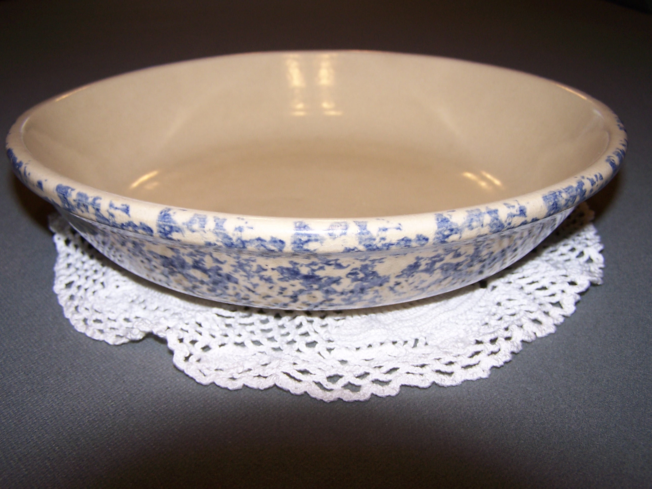 R.R.P. Roseville Ohio Pottery Bowl Etsy