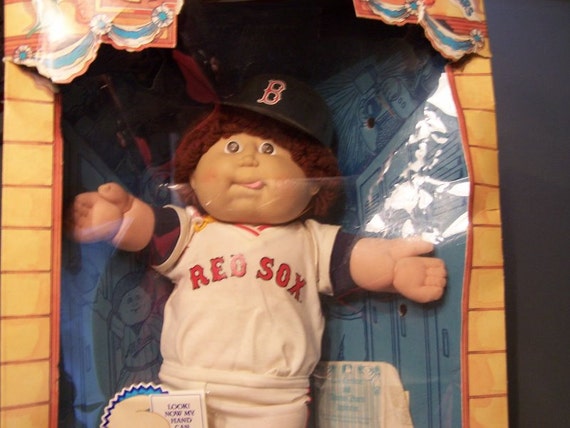 red sox cabbage patch doll