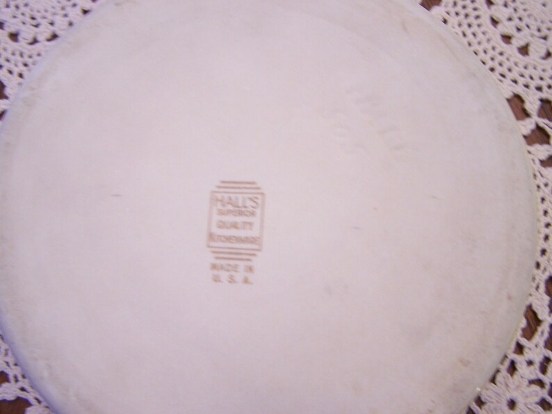 Vintage Hall Orange Poppy Casserole