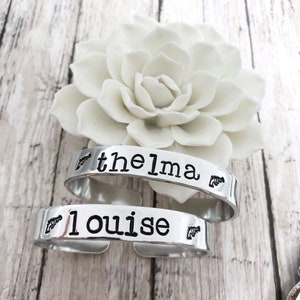 Thelma and Louise - Adjustable Ring Set