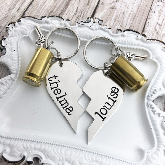 Thelma and Louise Keychain Set