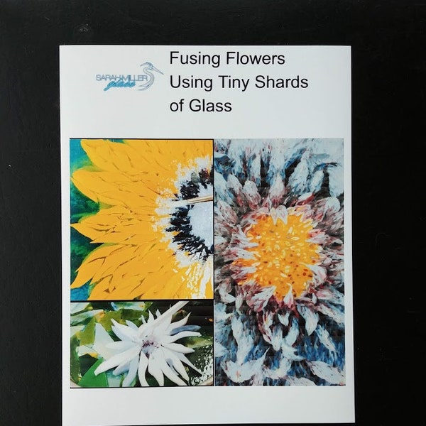 Fused Flowers Using Tiny Shards of Glass Tutorial