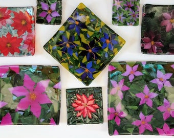 Fused Glass Glorious Flowers Tutorial