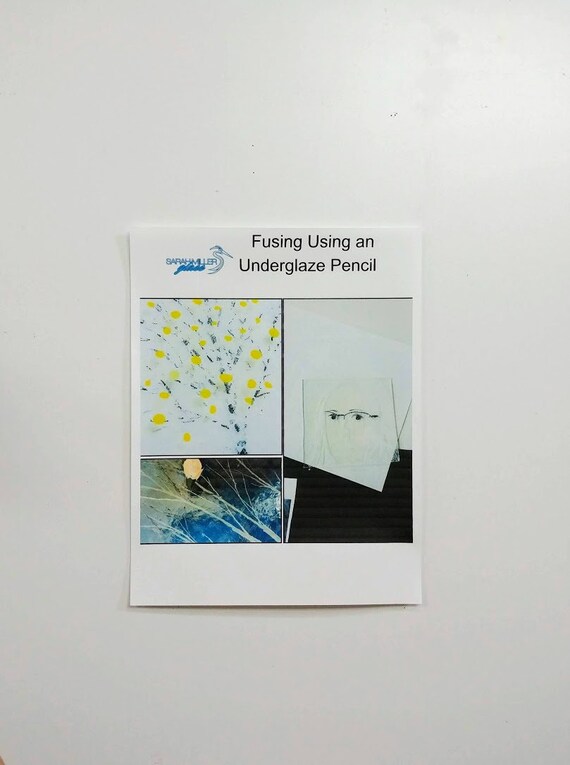 Fused Glass Tutorial Using Underglaze Pencil