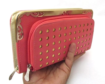 Clutch Handbag Zipper Clutch Foldover Bag Folded Clutches Cosmetic Bag Makeup Bag Purse Flip Evening Bag Bags