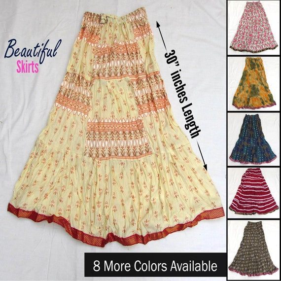 Knee Length Skirts Skirts Shorts for Women and Girls Cotton Short Skirts Knee Length Skirts for Girls Skirts for Girls Etsy
