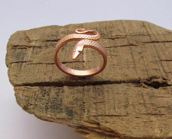 Copper Snake Ring - Consecrated — Isha Life Malaysia