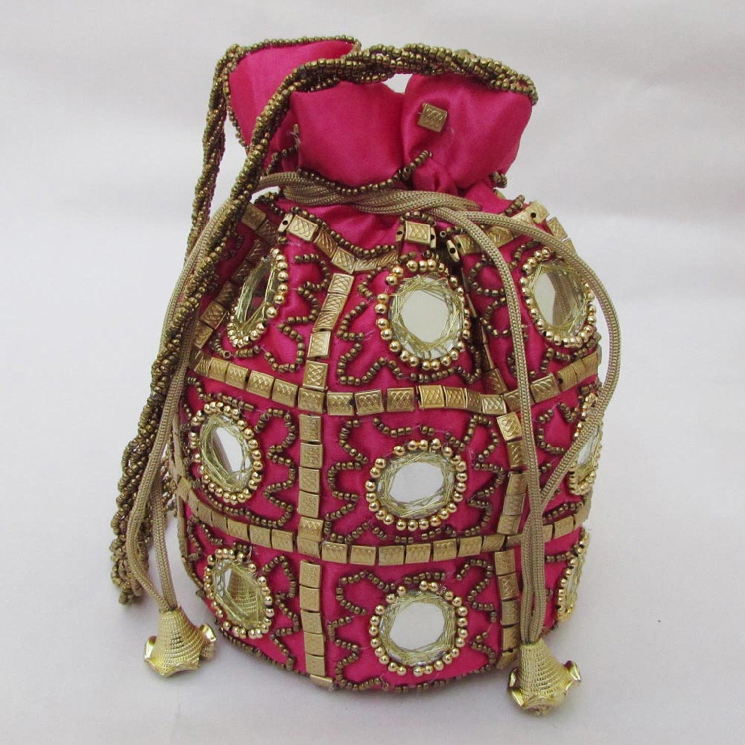 10 Pcs Wholesale Lot Potli Bag Boho Colorful Handmade Bag | Etsy