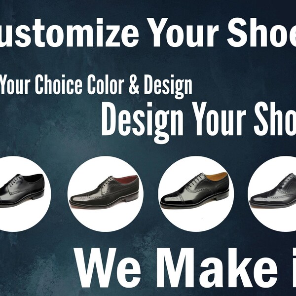 Custom Made Shoes Etsy