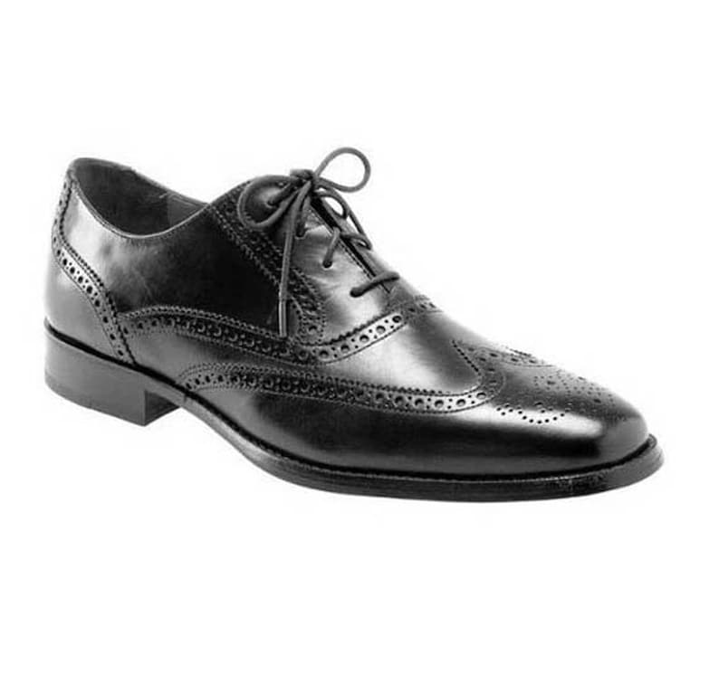 Leather Elevator Brogue Shoes - 3" Height Increase, Tall Men Shoes image 3