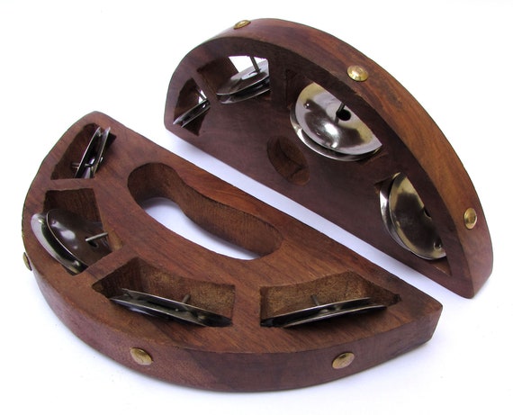 Musical Instruments Kartal Khartal Pair is an Ancient Instrument