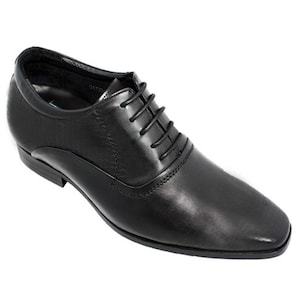 Leather Elevator Dress Shoes – 3" Height Increase Elevator Shoes