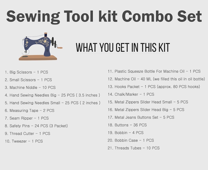 tailoring garden tool kit