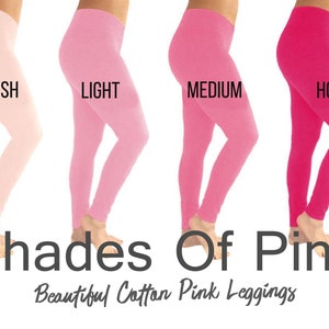 blush colored leggings