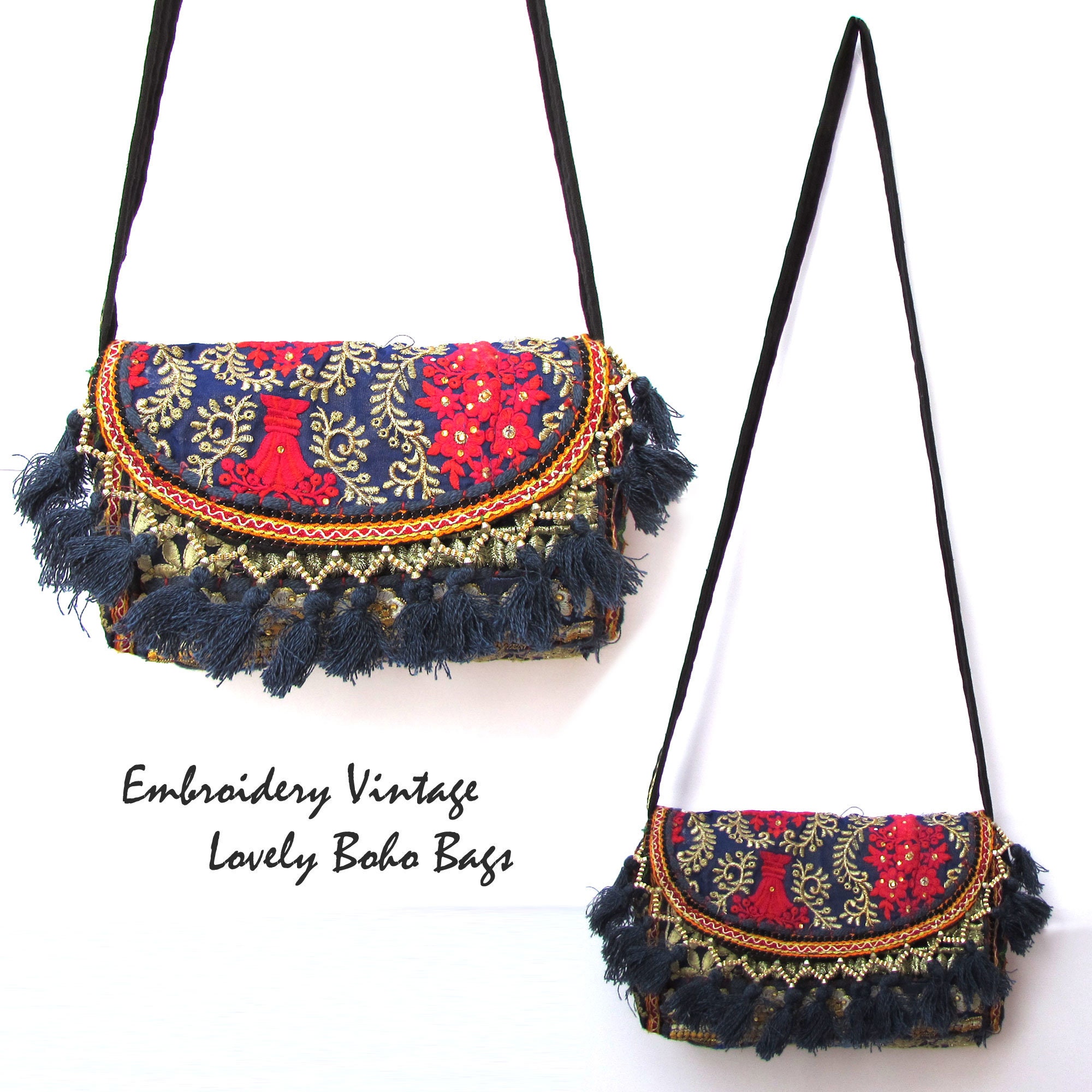 Embroidery Bags Indian Bag Banjara Bag Vintage Boho Bag -  Hong Kong