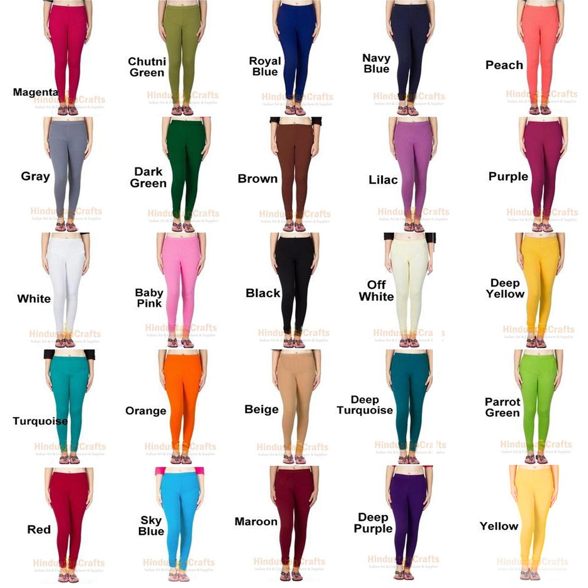 Cotton Lycra Leggings -  Canada