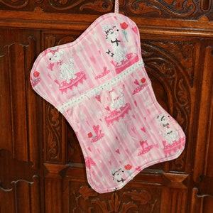 Dog Bone 1 Handmade Custom Christmas Stocking