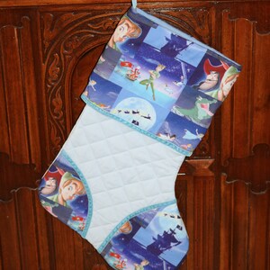 Peter Pan Captain Hook Handmade Custom Christmas Stocking