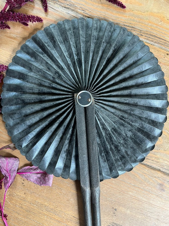 Antique Mourning Fan- Victorian Mourning Fan-Anti… - image 3