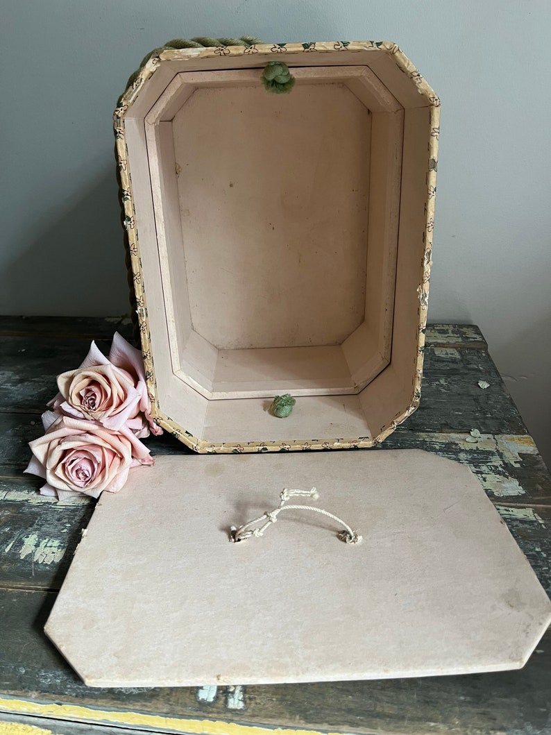 Antique Wallpaper Box 1930s Wallpaper Box Antique Storage Etsy