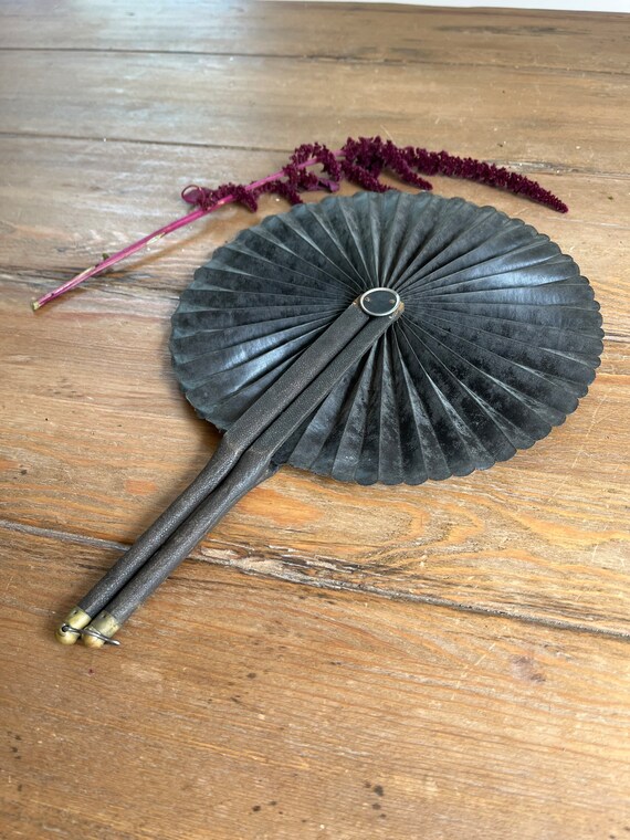 Antique Mourning Fan- Victorian Mourning Fan-Anti… - image 7