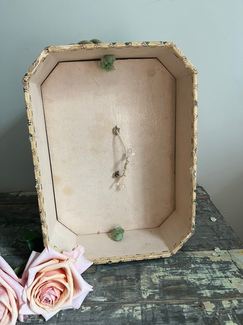 Antique Wallpaper Box 1930s Wallpaper Box Antique Storage Etsy