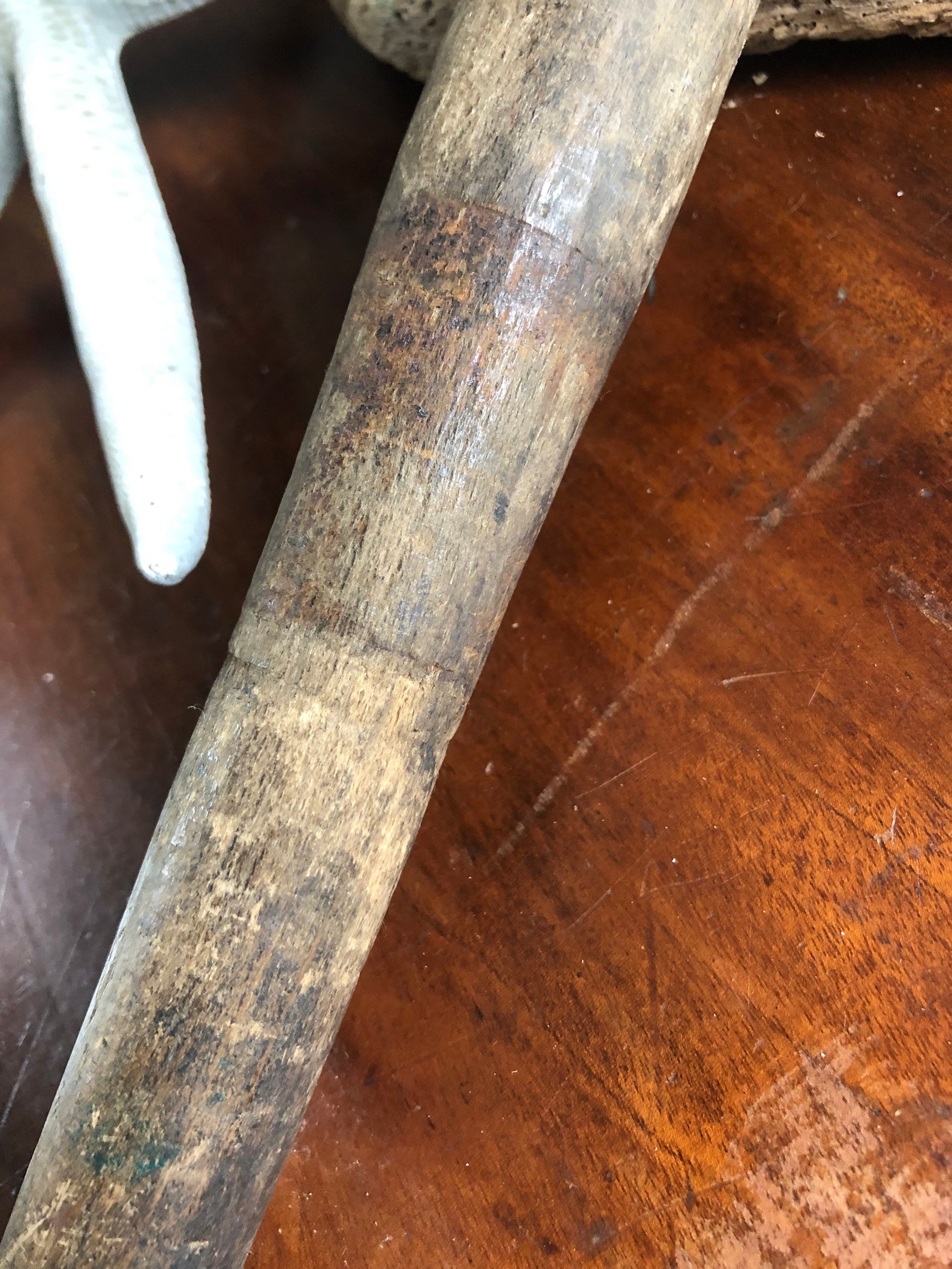 Antique Wooden Maine Ships Belaying Pin Wood Sailing Ship Etsy