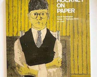 David Hockney Original Poster 'mr and Mrs Clark and Percy', 1974