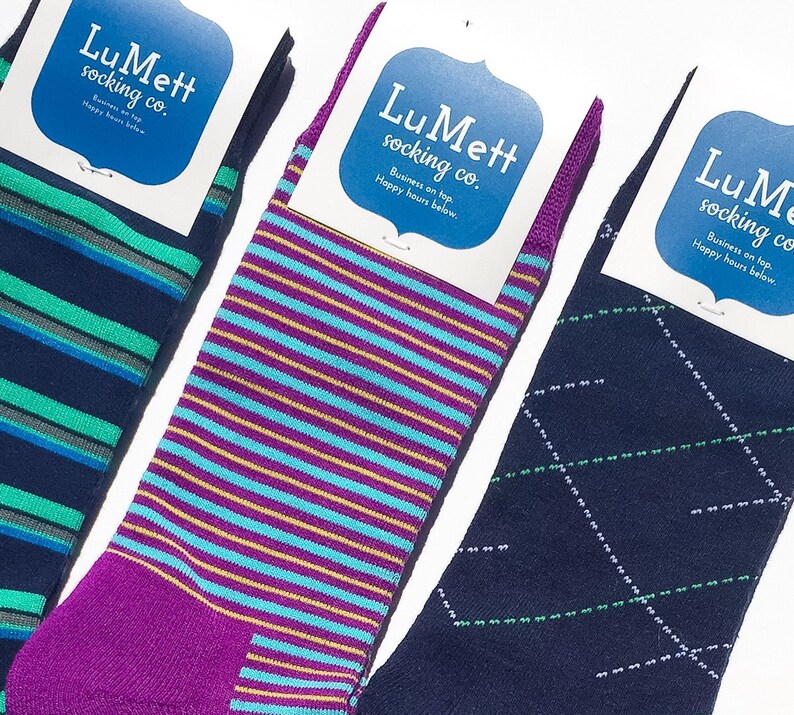 Men's dress sock trio set Groomsmen socks colorful dress Etsy Men's dress sock trio set Groomsmen socks colorful dress Etsy