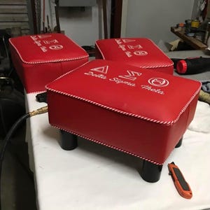 Delta Sigma Theta Decorative Ottoman