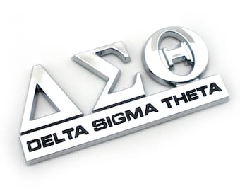 Delta Sigma Theta Sorority, Inc. Car Decal