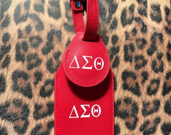 Delta Sigma Theta Air Tag for Luggage and Keys