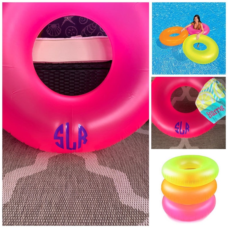 personalized pool toys