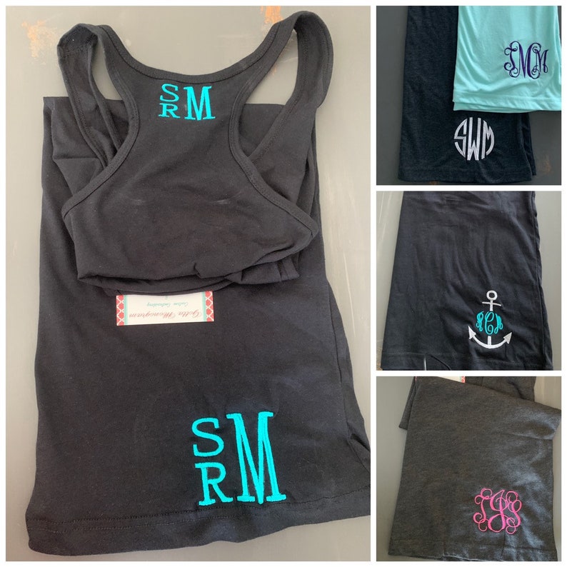 Monogram Racerback Cover Up dress Monogram Dress Racerback Dress
