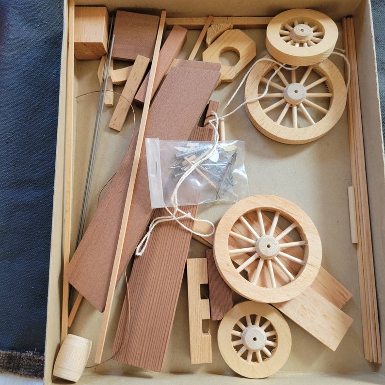 Wagon Masters Scale Model Wagons of the "old West" Kit Conesta Wagon ...