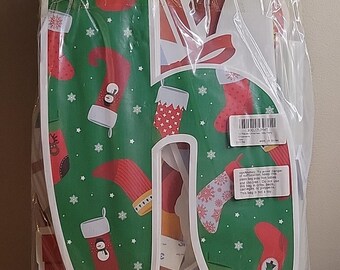 Panneaux de jardin de Noël en plein air, 12 décorations pour PC, cadeaux en plastique, pieu du père Noël