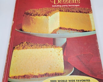 Vintage 'Recipes on Parade' Dessert Cookbook, 1965