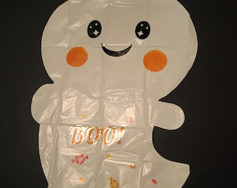 Nuevo 15 globos de papel de aluminio para Halloween, globos de fantasmas de murciélago