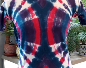 Tie-dye overhemd voor kinderen, maat 10/12