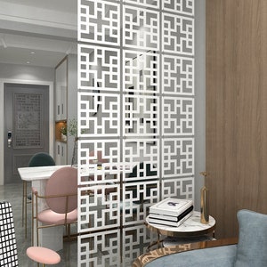 Room Divider, Room Separator Divider, Modular Wall Panels Screen, Interior partition Hanging, Decoratives Panel, SKU:MO67