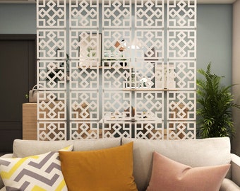 Room Separator Divider, Wall Partition, Room Divider Screens, Interior partition Hanging, Wall Privacy Partition Screen, SKU:MO68