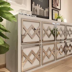Évora, KALLAX Decor, 1 Panel, Furniture Panel, Furniture Decor, Mirrored Furniture, Furniture Renovation, SKU:KXEVO